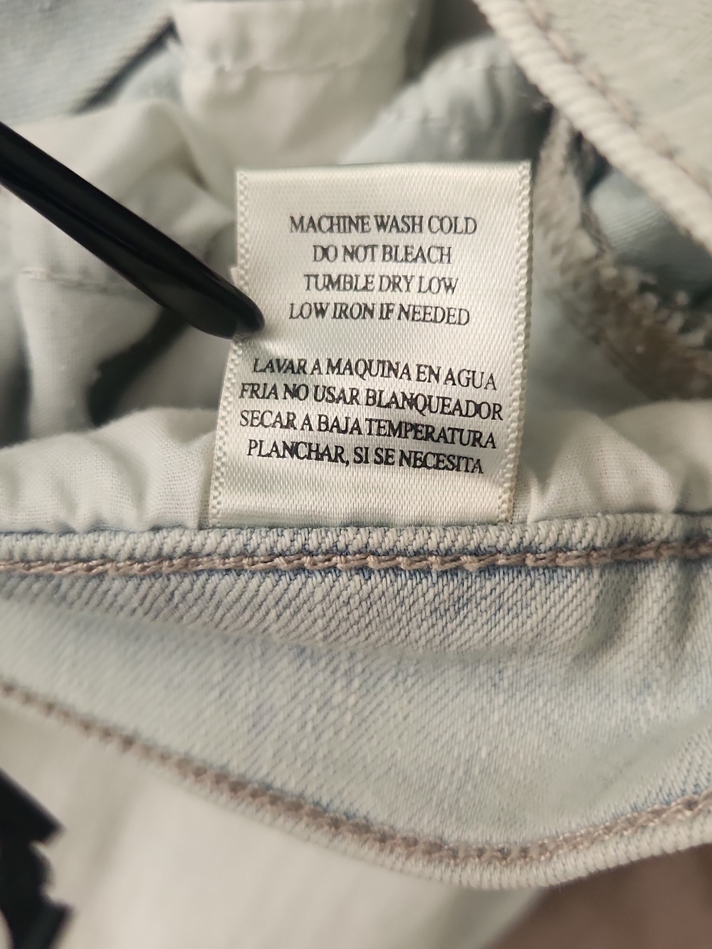Sneak Peek Light Wash Floral Embroidered Women’s Jeans - Picture 8 of 8